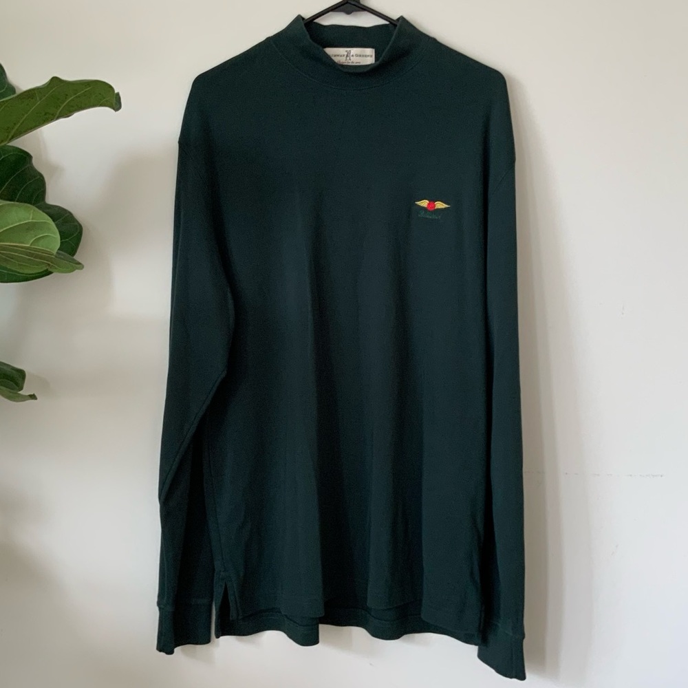 Mens Fairway and Greene Baltusrol dark green turtleneck Large